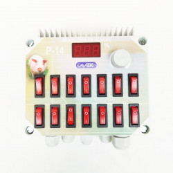 Regulator for 14 plates with individual switch (CAV)