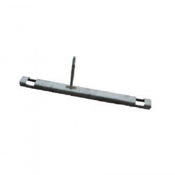 Stainless steel U support for flat bar