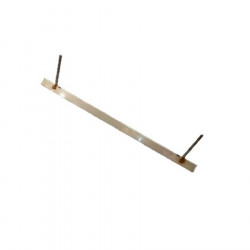 Stainless steel support V 2 rods 600mm