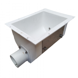 Plastic box 60mm 1 outlet without regulation (eur)
