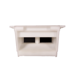 White nylon mechanism hopper Rotecna