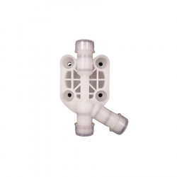 Self-bleeding K-pump body f-pump