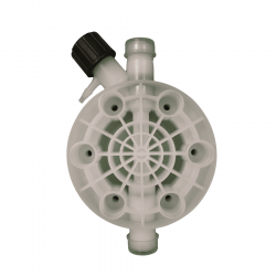 Pump body n pvdf for pump ams,t 6x8 (body 4.20)