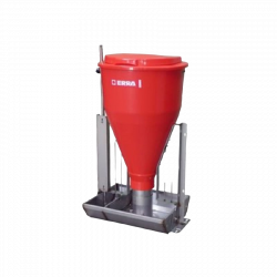 Dual E-430 Erra stainless steel hopper (mixed)