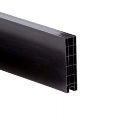 Grey 50 mm 200 mm smooth/female PVC panel