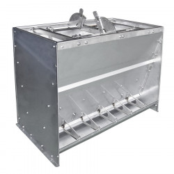 Porinox double stainless steel weaning hopper