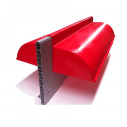 Weaning nest for piglets, double low (red)