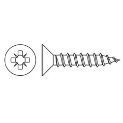 Stainless steel lag screw (A2 - DIN7505A)