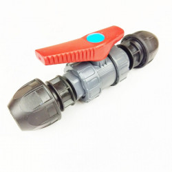 PVC ball Valve conexion Polyethylene