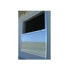 Fenêtre en polycarbonate de 8 mm