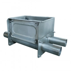 Stainless steel 60mm 2-way unregulated dispenser 