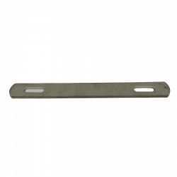 Pletina inox. 270x30x4 avec deux trous