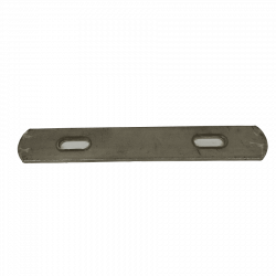 Pletina inox. 200x30x4 con dos agujeros