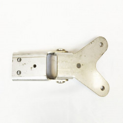 Large stainless steel door hinge
