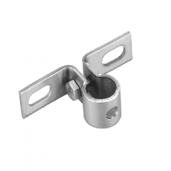 Stainless steel 3mm fixing with screw for 1/2 pipe