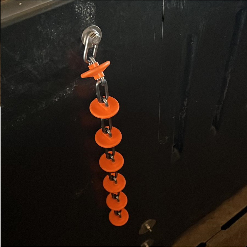 4 Chaînes Porte-Câbles QWORK 15x30mm | Longueur 1m | Pour CNC & Imprimante 3D | Plastique Renforcé
