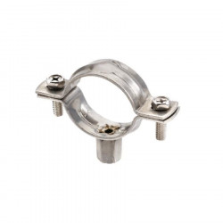 Stainless steel reinforced clamp M8 + M10 A2 1/2