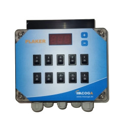 Individual regulator for 10 PLAKER electric heating plates