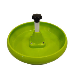 Assiette pour porcelets de premier âge sans séparateurs (verte)