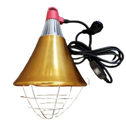 2-position switch lamp holder with protector / 2.5 mts RI cable