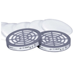 Kit de 6 pré-filtres P2 et 2 adaptateurs pour demi-masque série JUPITER