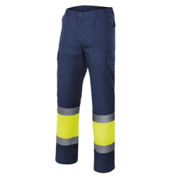Bic pants. av between ribbons sup navy bottom/yellow