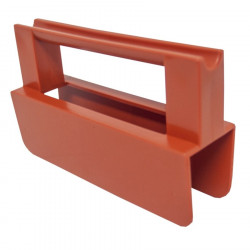 Door handle/pvc spacer 35mm