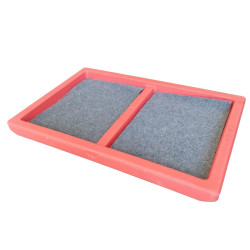 Bac de bain de pieds en plastique 900x600x70 (2 compartiments)