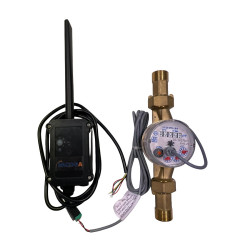 Capteur de consommation d'eau (communication sans fil, sans wifi, sans alimentation électrique)