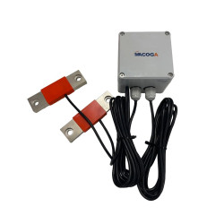 Silo leg level sensor (wireless communication, no wifi, no power supply)