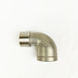 Coude inox 1/2 - 1/2 F/H