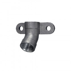 Stainless steel elbow support 1/2"-1/2" H/H 45º
